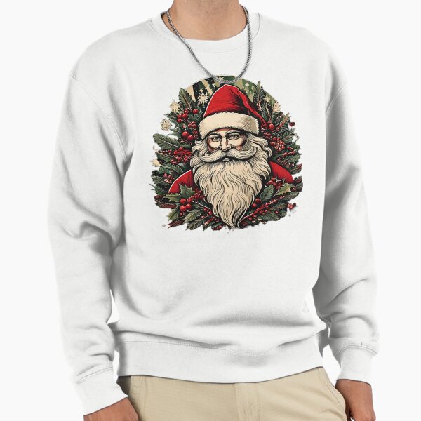 "Santa's Christmas Magic with the Perfect Tree" Pullover Sweatshirt for Sale by youur-mark