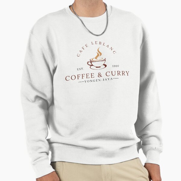 "Cafe Leblanc - Persona 5 Coffee and Curry " Pullover Sweatshirt for Sale by namegenerat