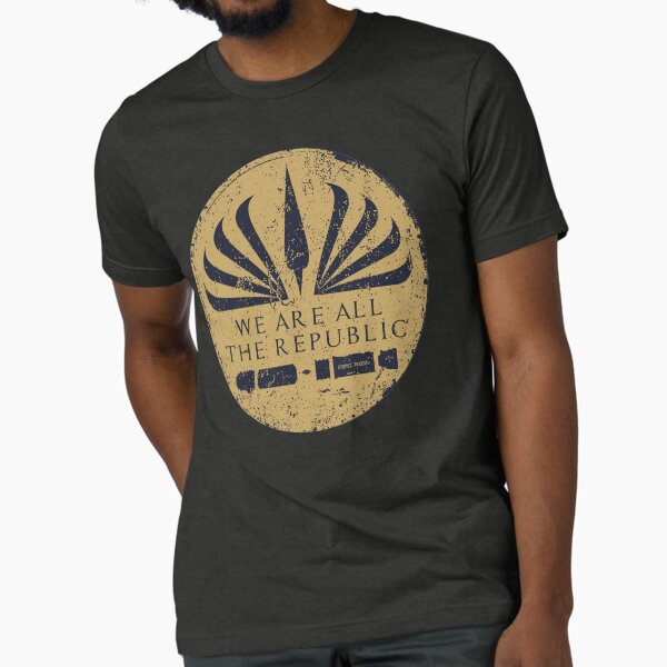 We Are All The Republic Coin Tri-blend T-Shirt for Sale by Ironickdesigns