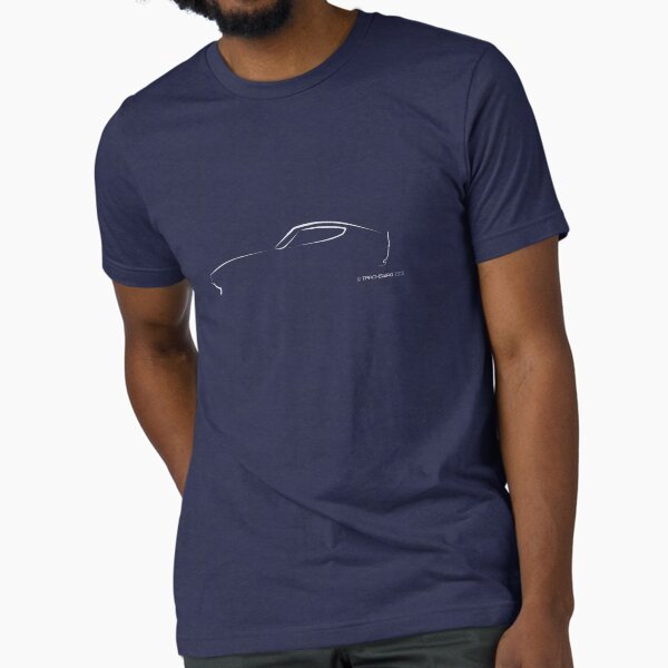 Profile Silhouette Datsun 240Z - white Tri-blend T-Shirt for Sale by TrackSwag