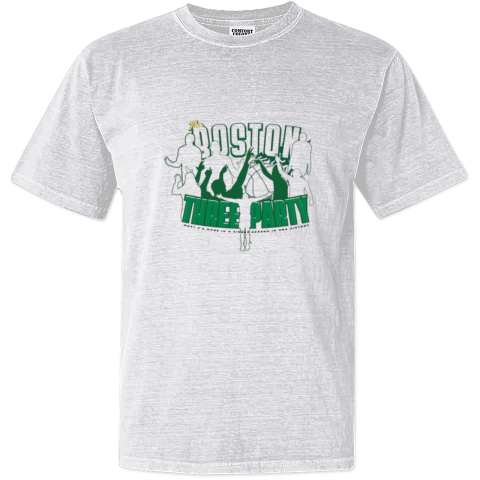 Boston Celtics The Boston Three Party Dyed Heavyweight T Shirt