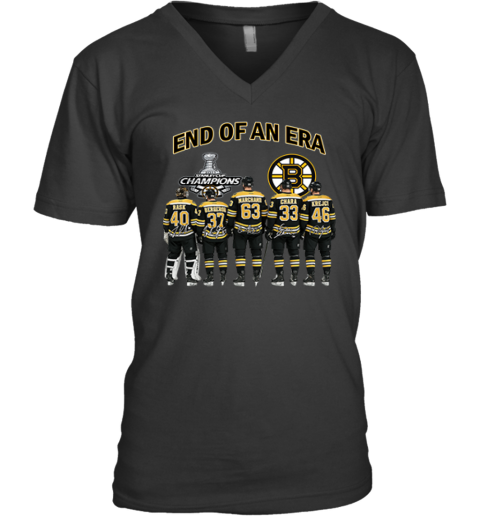 Boston Bruins End Of An Era V Neck T Shirt