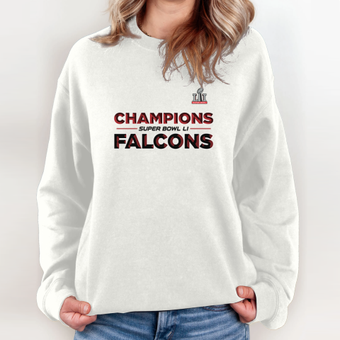 Atlanta Falcons Super Bowl Li Champions Nfl Sweatshirt