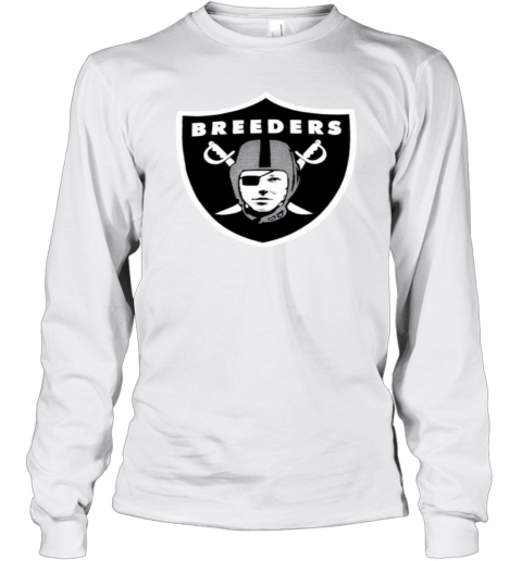 Breeders Dave Grohl Oakland Raiders Logo Tour Long Sleeve T Shirt
