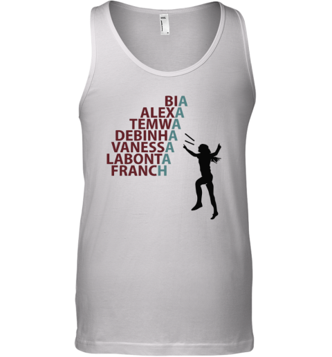 Bia Alexa Temwa Debinha Vaness Labonta Franch Tank Top