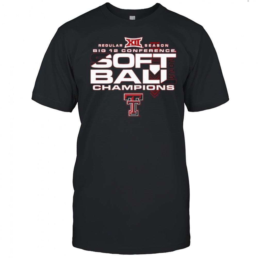 Texas Tech Red Raiders 2025 Big 12 Softball Regular Season Champions Shirt