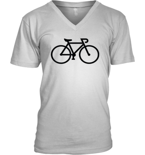 Bicycle American Lady In Pakistan V Neck T Shirt