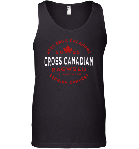 Cross Canadian Ragweed Concert 2025 Tank Top