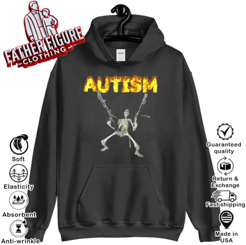 Autism Skeleton Meme Hoodie