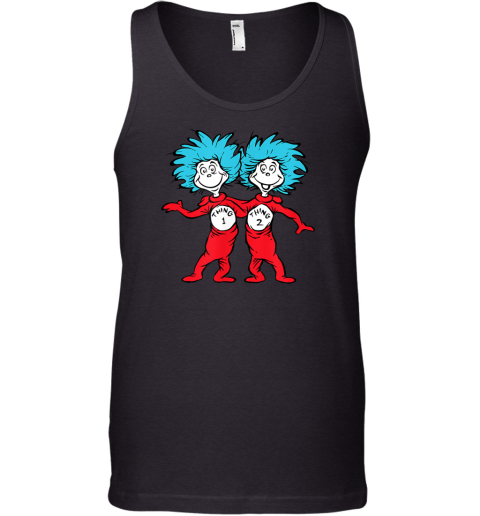 Dr Seuss Thing 1 Thing 2 Buddies Tank Top