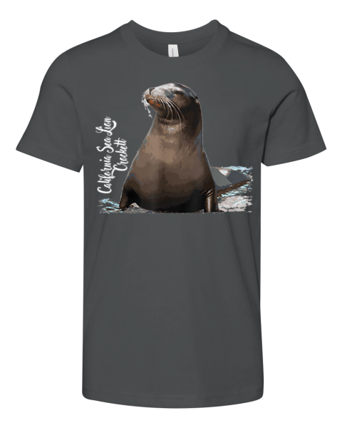 California Sea Lion Crockett Premium Youth T Shirt