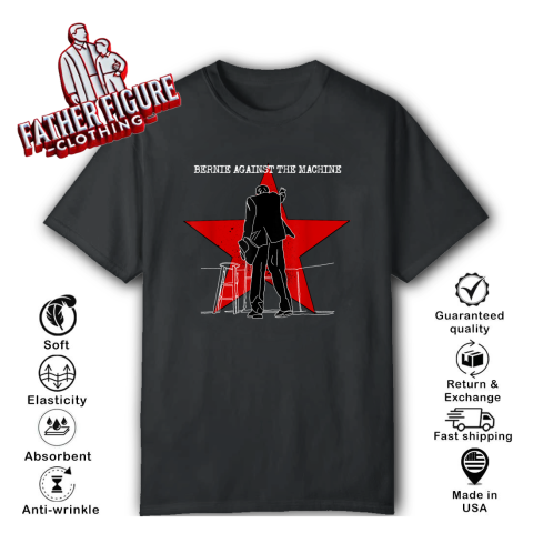 Bernie Sanders Against The Machine Punk Rock Stage Star T Shirt