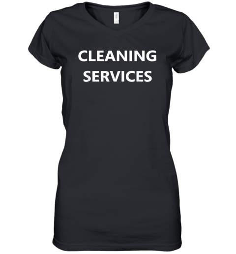 Clean Cleaning Hotel Housekeeping Staff Job Work Uniform Women039S V Neck T Shirt