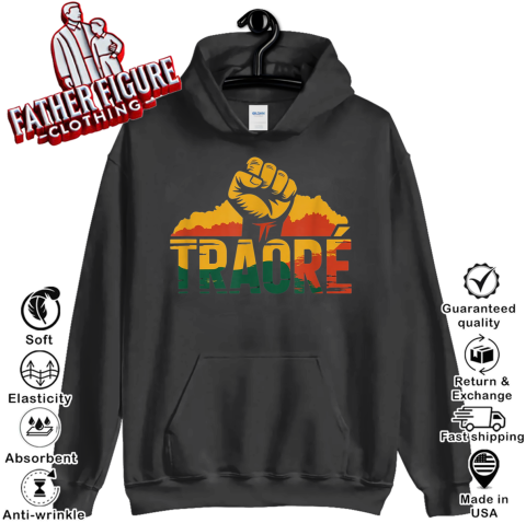 Burkina Faso Ibrahim Traor Thomas Sankara Hoodie