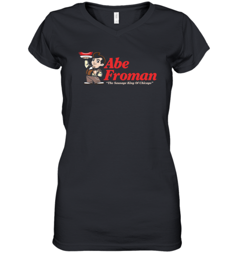 Abe Froman Women039S V Neck T Shirt
