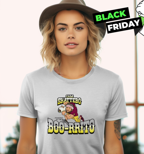 Cam Skattebo Powered By The Boo Rrito Women039S T Shirt