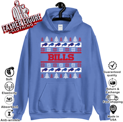 Buffalo Bills Merry Christmas Hoodie