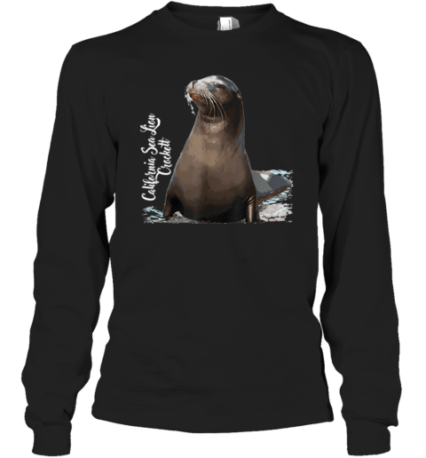California Sea Lion Crockett Long Sleeve T Shirt