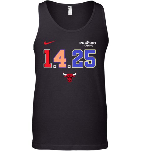 Chicago Bulls 1 4 25 Warmups Tank Top