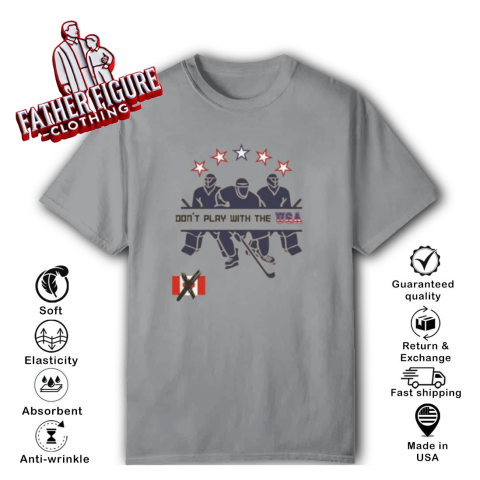 Dont Mess With The Usa Usa Hockey T Shirt