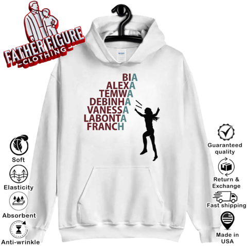 Bia Alexa Temwa Debinha Vaness Labonta Franch Hoodie