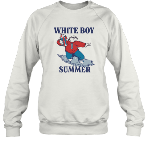 Bear White Boy Summer Sweatshirt