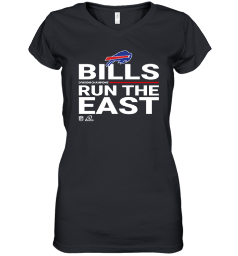 Buffalo Bills Run The East Women039S V Neck T Shirt