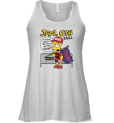 Bootleg Bart Jan 6Th 2021 Racerback Tank