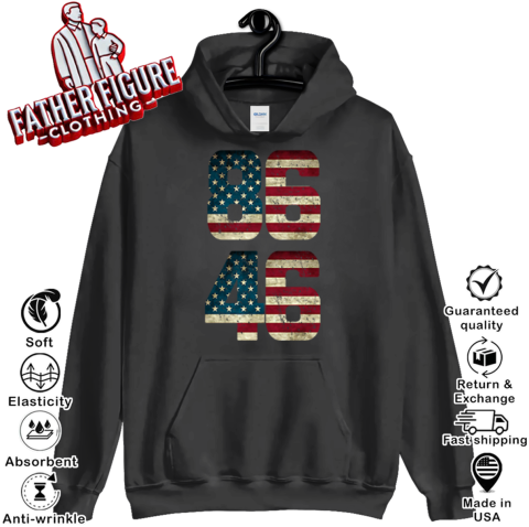 8646 American Flag Anti Joe Biden Hoodie