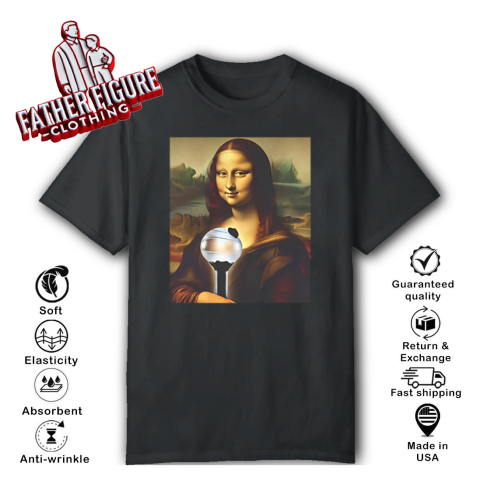 Bts J Hope Mona Lisa Holding Army Bomb T Shirt