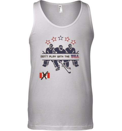 Dont Mess With The Usa Usa Hockey Tank Top