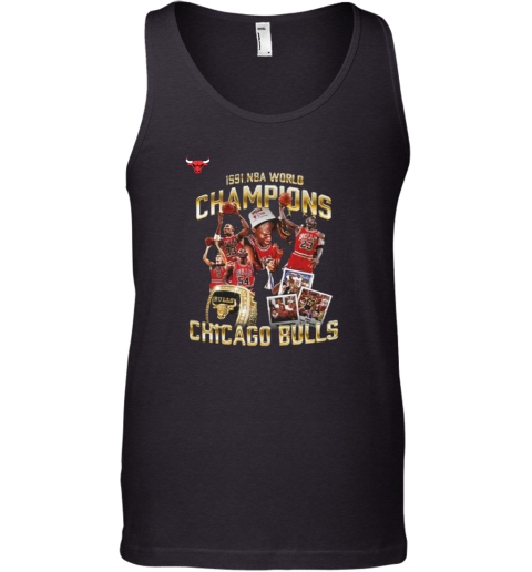 Chicago Bulls Champions June 12 1991 World Tank Top