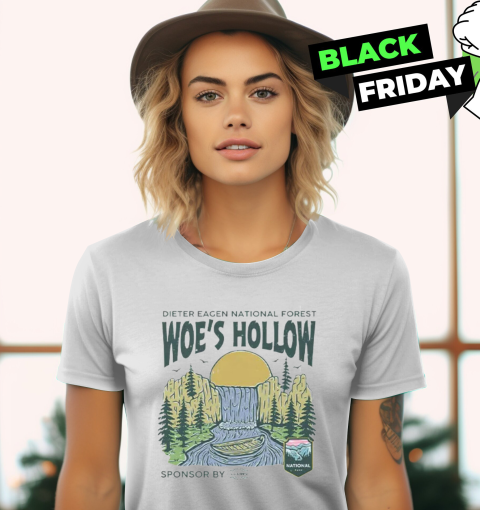 Dieter Eagan National Forest Woe039S Hollow Women039S T Shirt