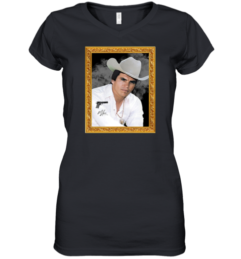 Chalino Snchez Women039S V Neck T Shirt