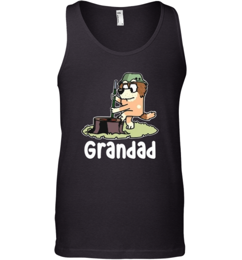 Bluey Soldier Grandad 2024 Tank Top