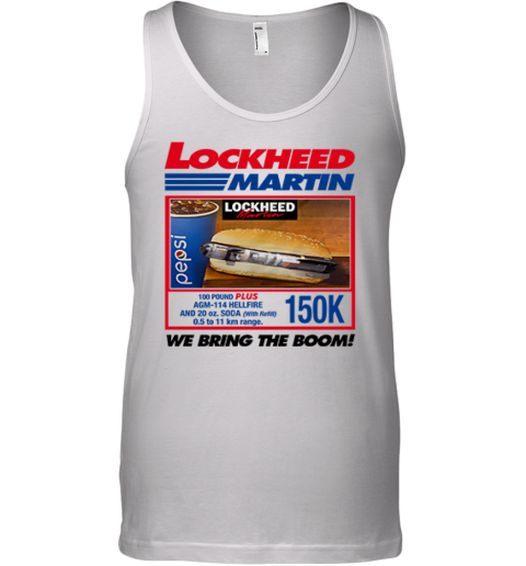 Costco Lockheed Martin We Bring The Boom Tank Top