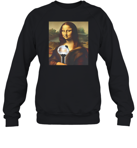 Bts J Hope Mona Lisa Holding Army Bomb Sweatshirt
