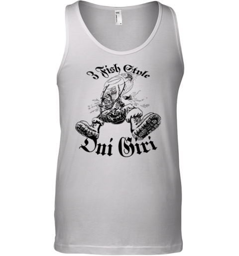 3 Fish Style Oni Giri Tank Top
