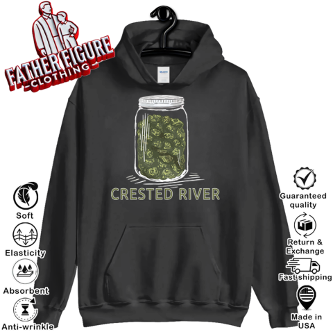 Crested River Cannabis Hoodie
