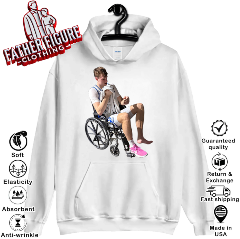Cooper Flagg In Wheelchair Hoodie