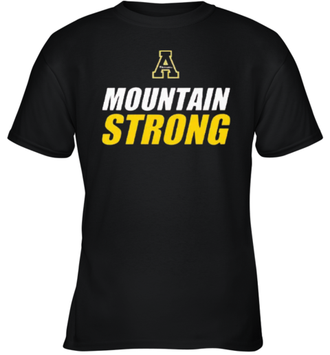 Appalachian State Mountaineers Mountain Strong Youth T Shirt