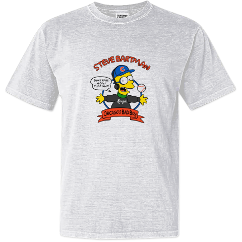 Bootleg Bartman Dyed Heavyweight T Shirt