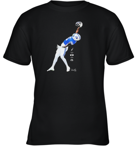 Darius Lassiter Byu Cougars Football Youth T Shirt