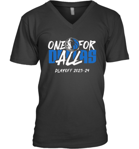 Dallas Mavericks 2024 Nba Playoffs V Neck T Shirt