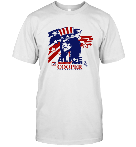 Alice Cooper For President 2024 T Shirt