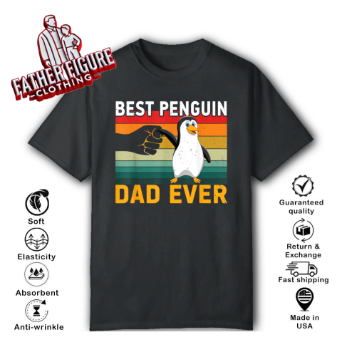 Best Penguin Dad Ever T Shirt