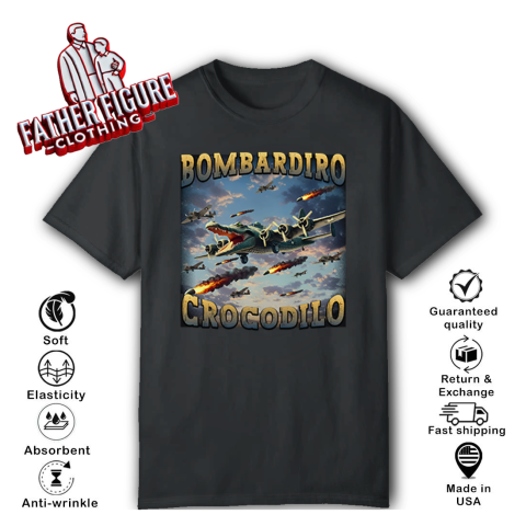 Bombardiro Crocodilo T Shirt