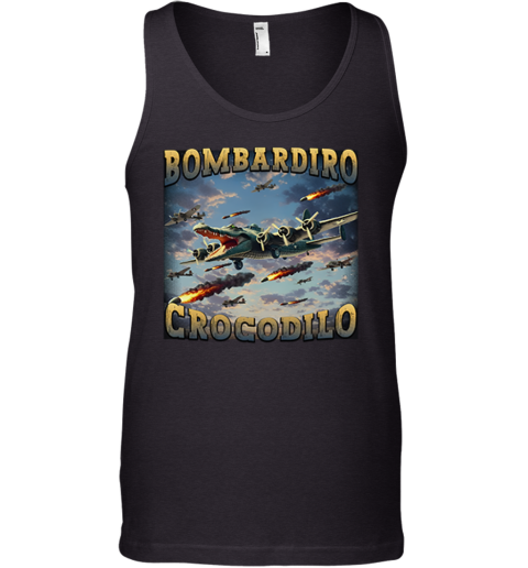 Bombardiro Crocodilo Tank Top