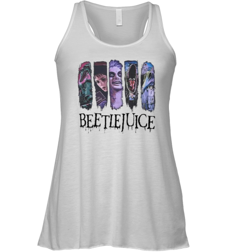 Beetlejuice Halloween Horror Movie Racerback Tank