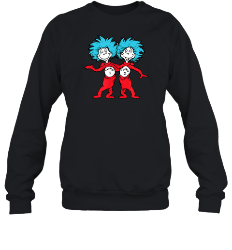 Dr Seuss Thing 1 Thing 2 Buddies Sweatshirt